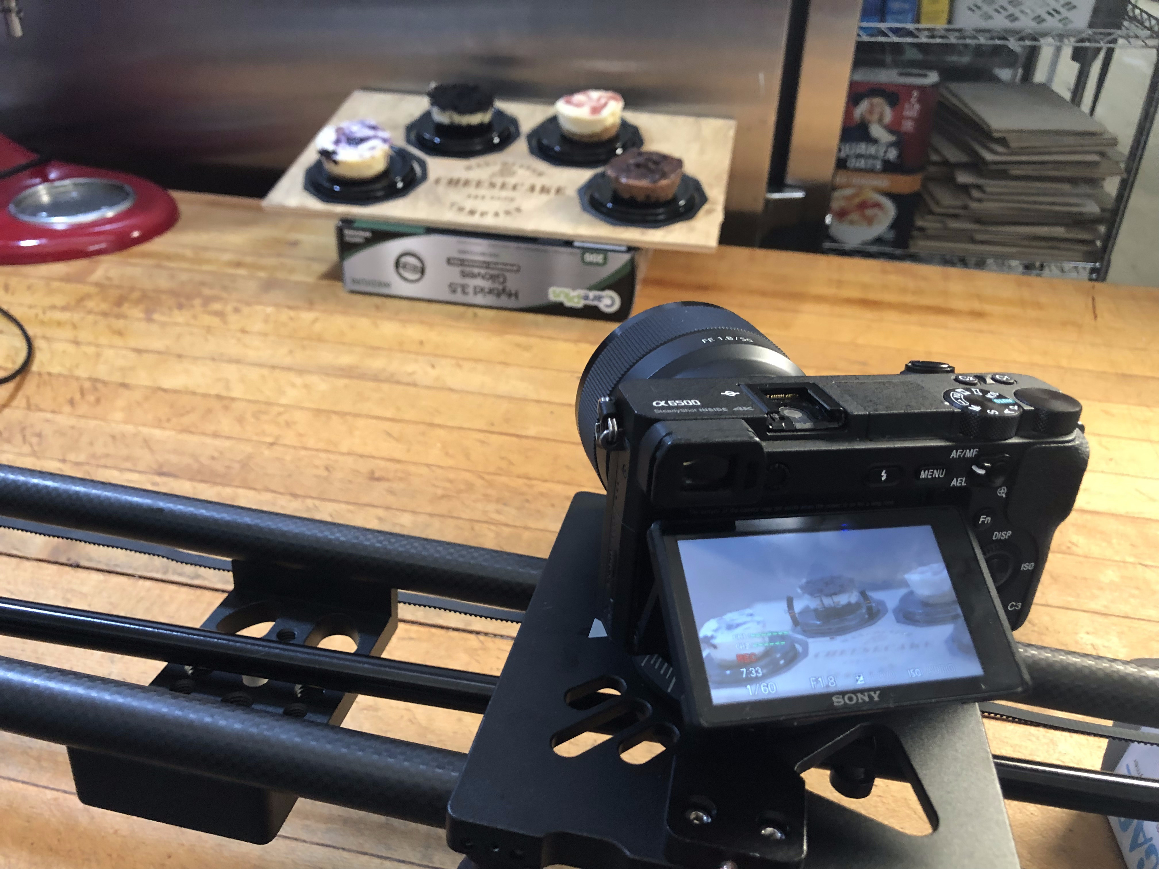 Behind the lens