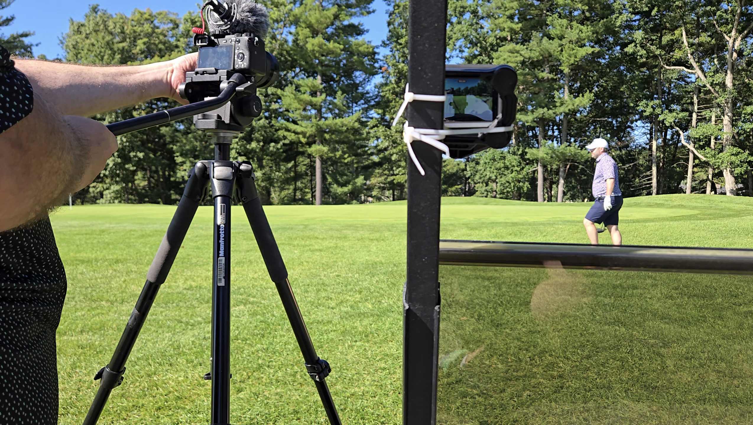 SBS camera and GoPro rig